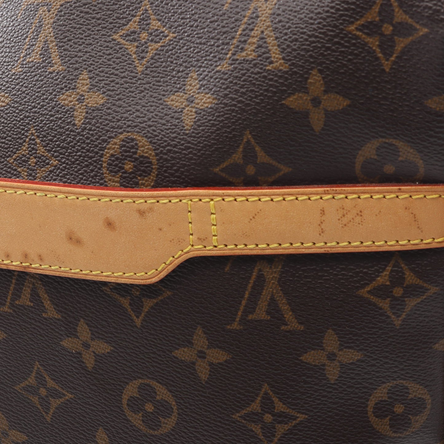 アベス モノグラム ショルダーバッグ PVC レザー ブラウン ルイヴィトン バッグ LOUIS VUITTON