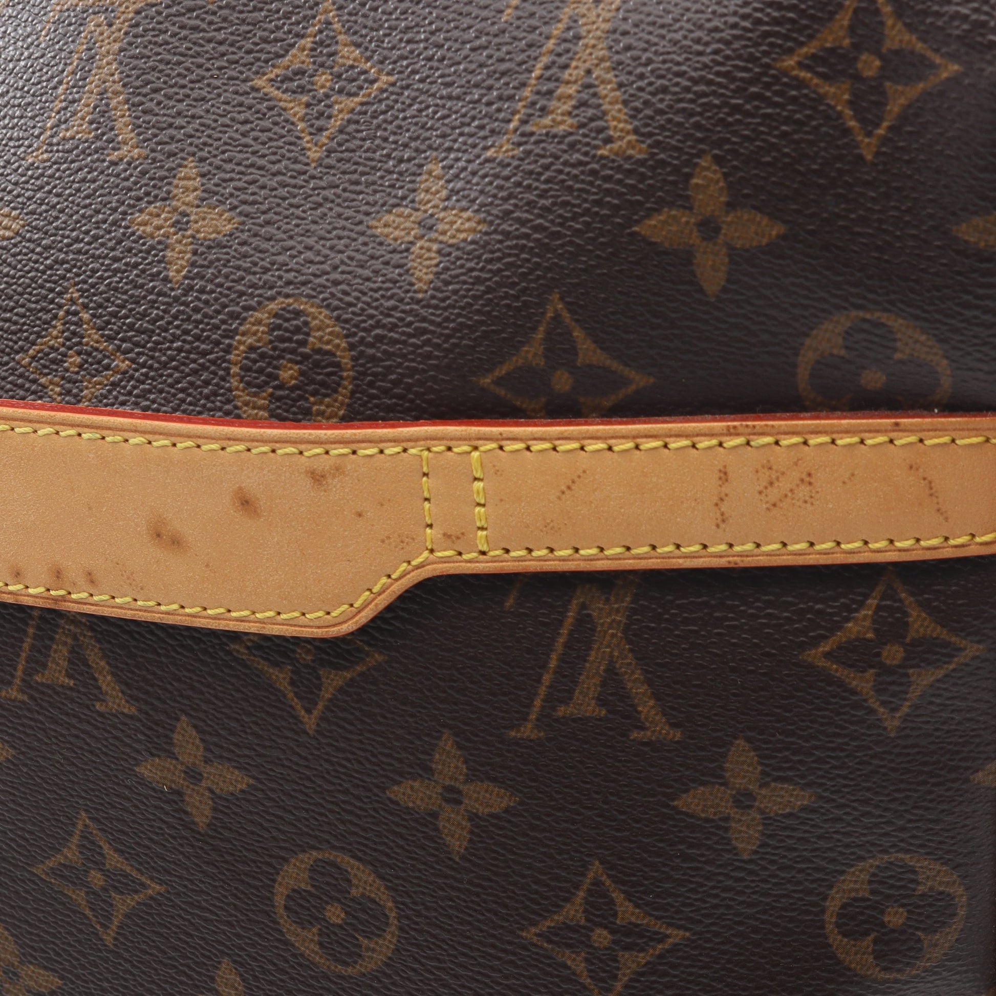 アベス モノグラム ショルダーバッグ PVC レザー ブラウン ルイヴィトン バッグ LOUIS VUITTON