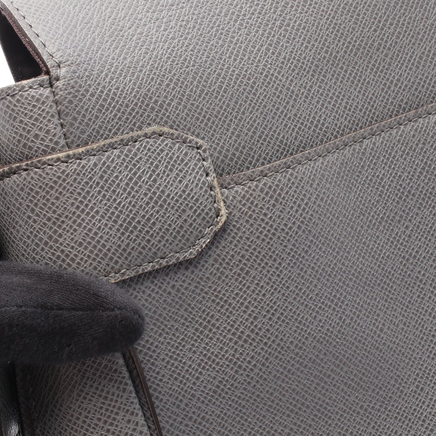 ミロ タイガ グラシエ ショルダーバッグ レザー グレー ルイヴィトン バッグ LOUIS VUITTON