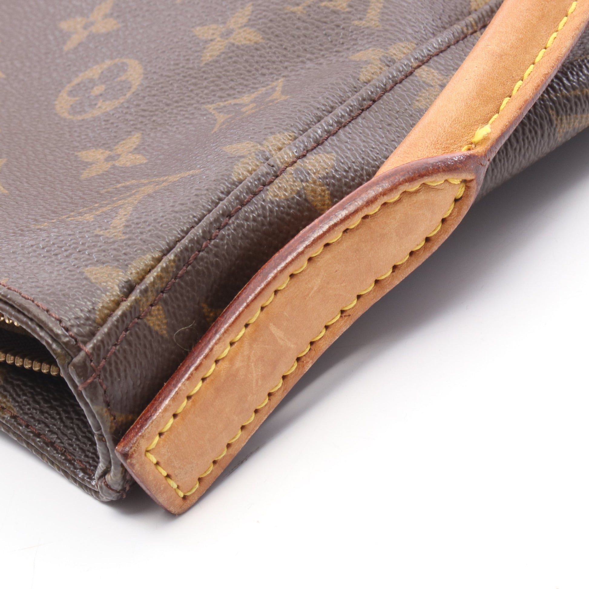 ルーピングGM モノグラム ショルダーバッグ PVC レザー ブラウン ルイヴィトン バッグ LOUIS VUITTON