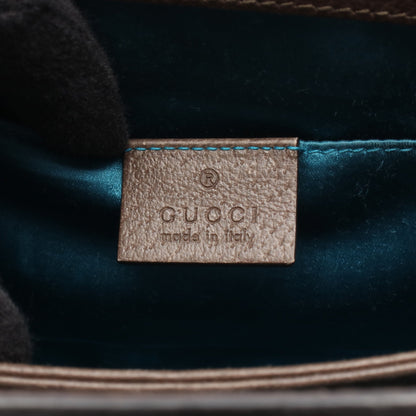 オフィディア スモール GGスプリーム チェーンショルダーバッグ PVC レザー ベージュ ダークブラウン マルチカラー グッチ バッグ GUCCI
