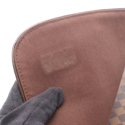 ブルックリンMM ダミエエベヌ ショルダーバッグ PVC レザー ブラウン ルイヴィトン バッグ LOUIS VUITTON