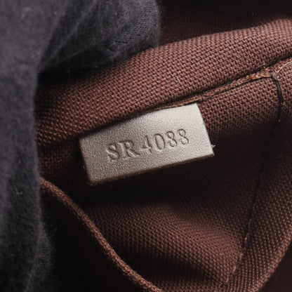 ブルックリンMM ダミエエベヌ ショルダーバッグ PVC レザー ブラウン ルイヴィトン バッグ LOUIS VUITTON