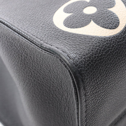 オンザゴーMM モノグラムアンプラント ノワール 2WAY ショルダーバッグ トートバッグ レザー ブラック ルイヴィトン バッグ LOUIS VUITTON