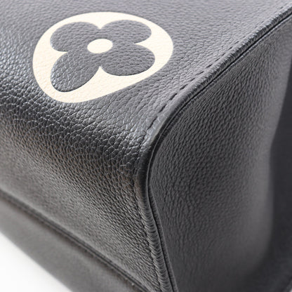 オンザゴーMM モノグラムアンプラント ノワール 2WAY ショルダーバッグ トートバッグ レザー ブラック ルイヴィトン バッグ LOUIS VUITTON