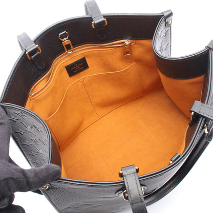 オンザゴーMM モノグラムアンプラント ノワール 2WAY ショルダーバッグ トートバッグ レザー ブラック ルイヴィトン バッグ LOUIS VUITTON