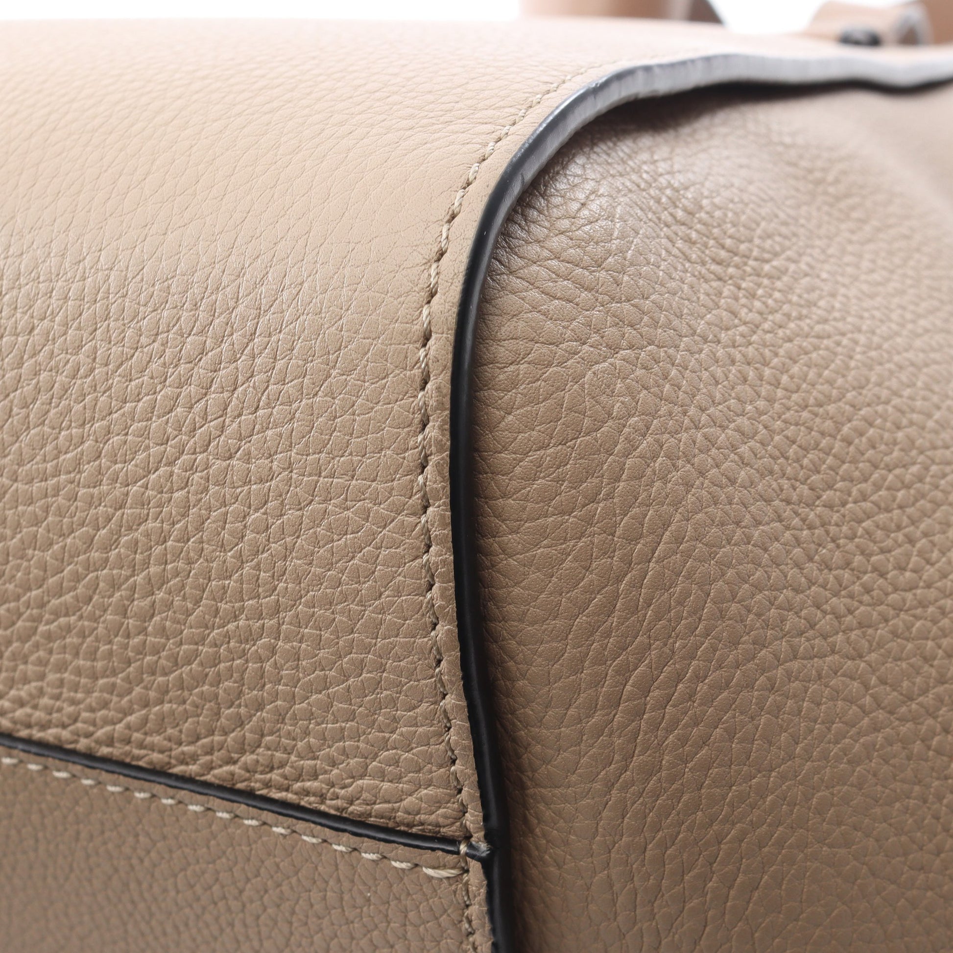 ハンモックバッグ スモール WAY ハンドバッグ レザー グレーベージュ ロエベ バッグ LOEWE