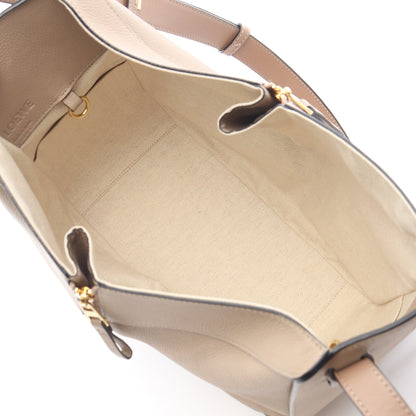 ハンモックバッグ スモール WAY ハンドバッグ レザー グレーベージュ ロエベ バッグ LOEWE