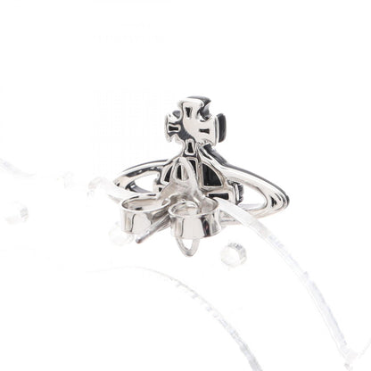 SUZON 片耳用 ピアス ステンレススチール ブラック シルバー ヴィヴィアンウエストウッド アクセサリー Vivienne Westwood