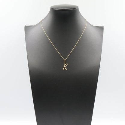 イニシャルK レター ネックレス ネックレス K18YG イエローゴールド ティファニー アクセサリー TIFFANY & Co.