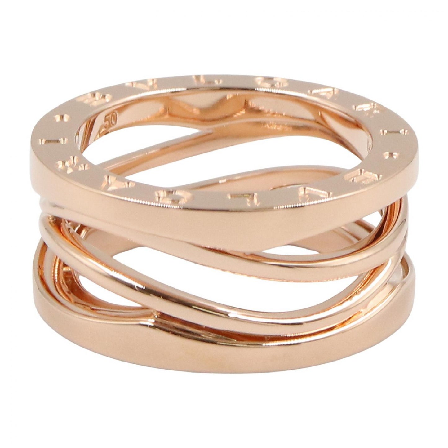 B-zero1 ビーゼロワン リング レジェンド リング リング 指輪 K18PG ピンクゴールド ブルガリ アクセサリー BVLGARI