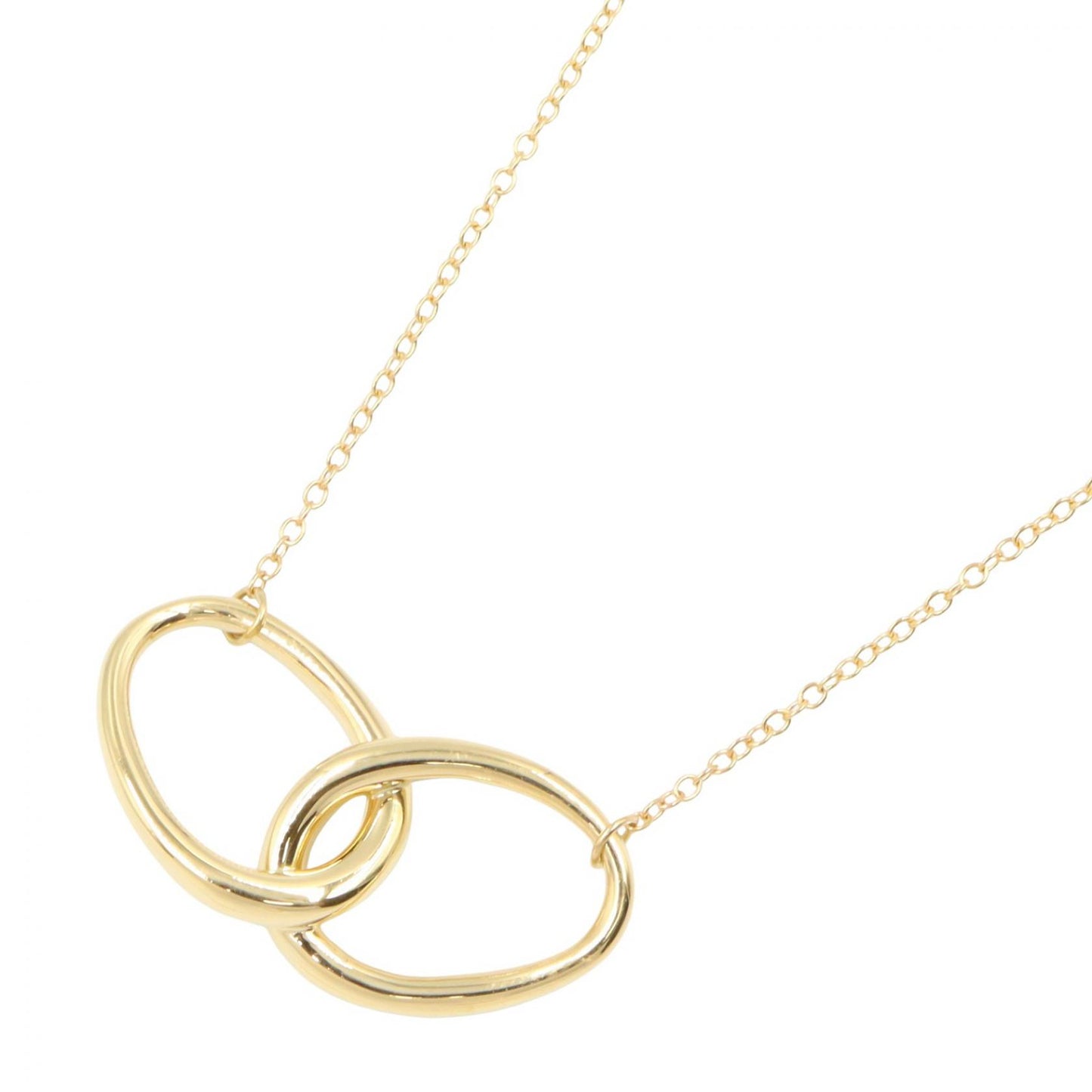 ダブルループ ネックレス ネックレス K18YG イエローゴールド ティファニー アクセサリー TIFFANY & Co.