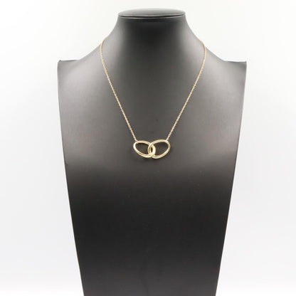 ダブルループ ネックレス ネックレス K18YG イエローゴールド ティファニー アクセサリー TIFFANY & Co.
