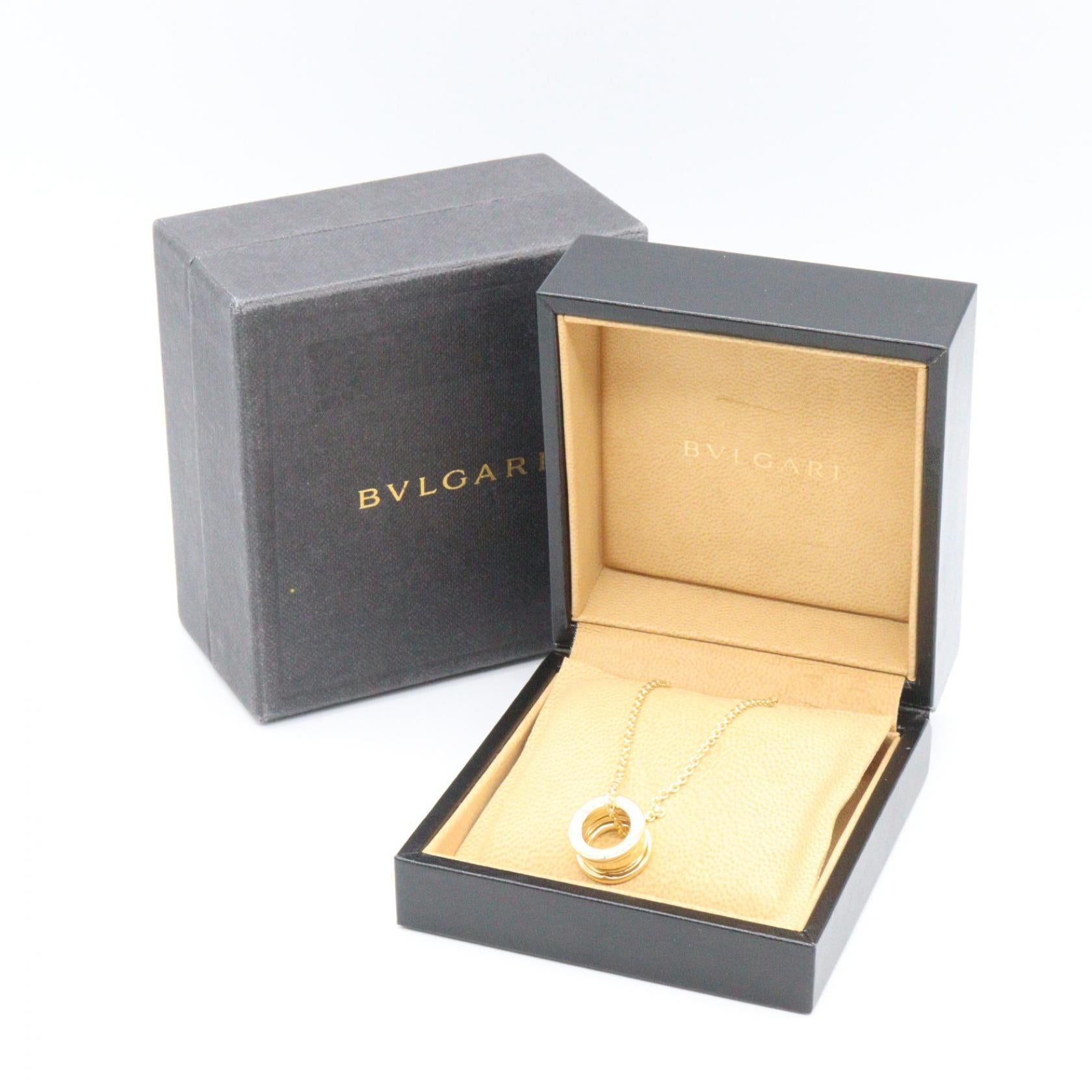 B-zero1 ビーゼロワン ネックレス ネックレス K18YG イエローゴールド ブルガリ アクセサリー BVLGARI