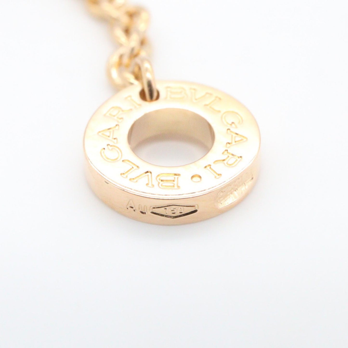 ブルガリブルガリ 1PD ネックレス ネックレス K18PG ダイヤモンド ピンクゴールド クリア ブルガリ アクセサリー BVLGARI