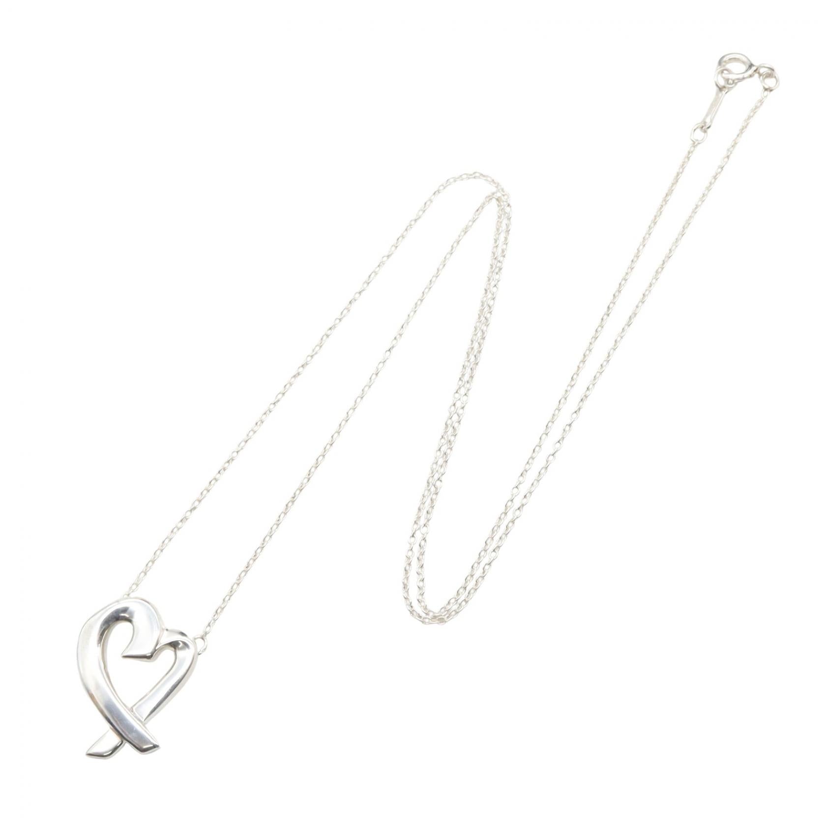 ラビングハート ネックレス ネックレス SV925 シルバー ティファニー アクセサリー TIFFANY & Co.