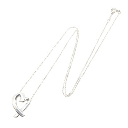 ラビングハート ネックレス ネックレス SV925 シルバー ティファニー アクセサリー TIFFANY & Co.