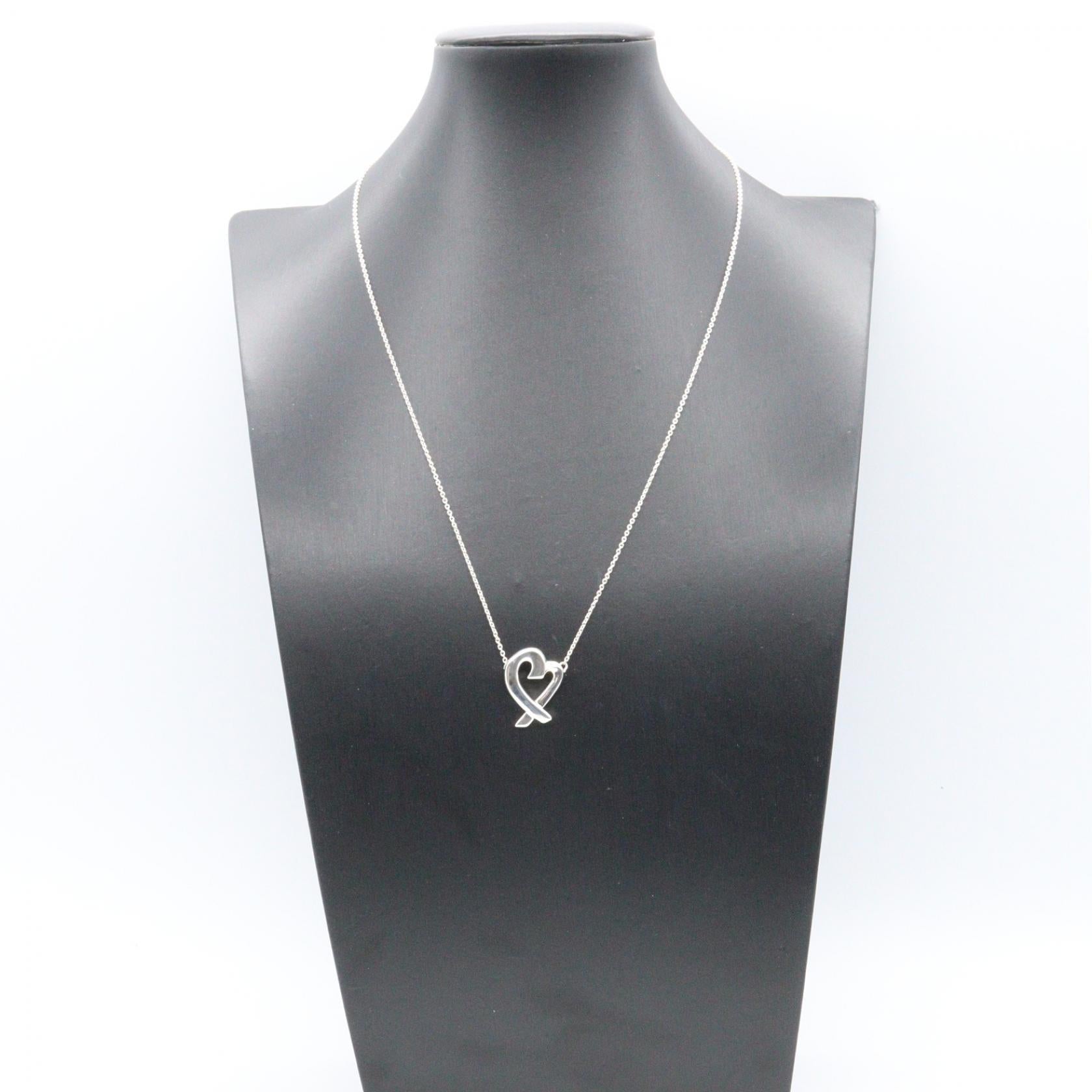 ラビングハート ネックレス ネックレス SV925 シルバー ティファニー アクセサリー TIFFANY & Co.