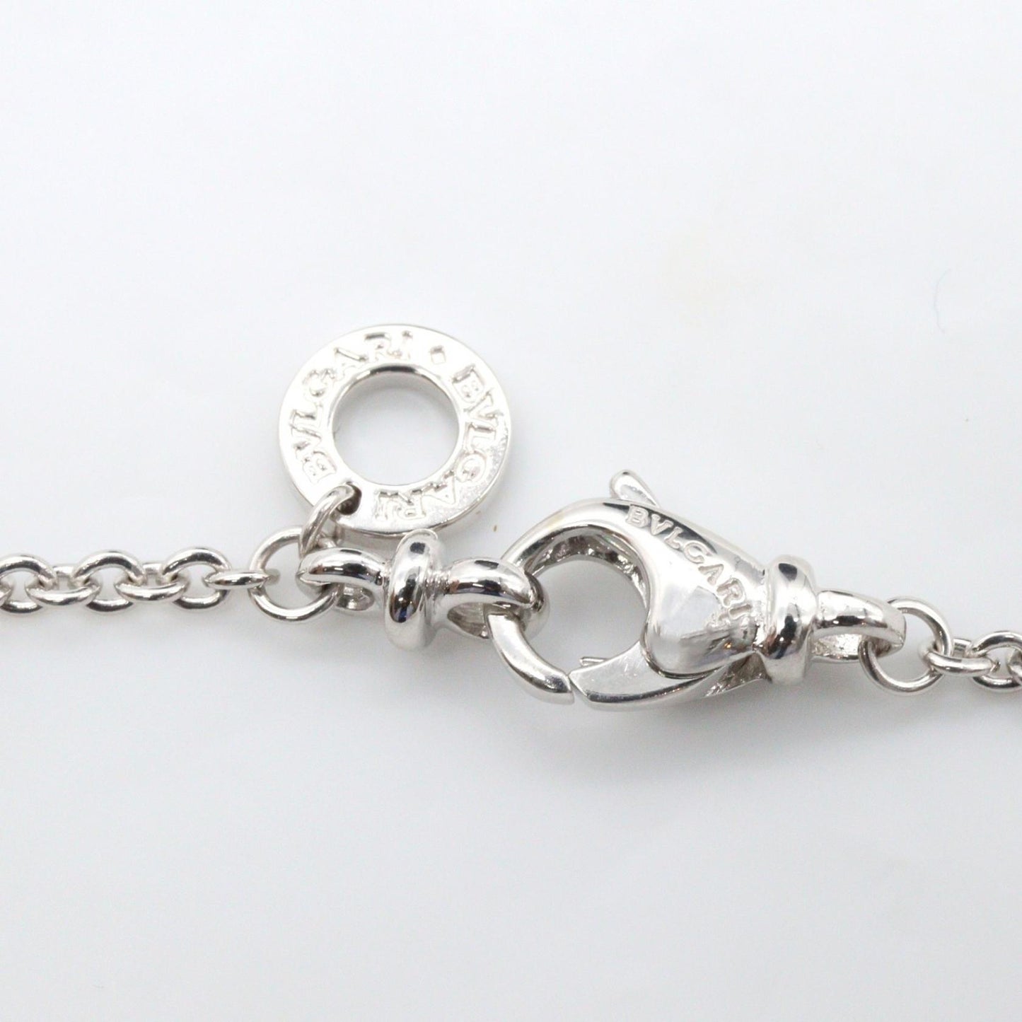 ブルガリ ブルガリ 1PD ネックレス ネックレス K18WG ダイヤモンド ホワイトゴールド クリア ブルガリ アクセサリー BVLGARI