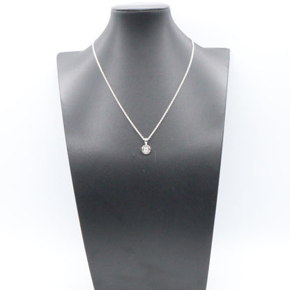 ブルガリ ブルガリ 1PD ネックレス ネックレス K18WG ダイヤモンド ホワイトゴールド クリア ブルガリ アクセサリー BVLGARI