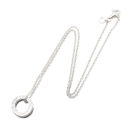 B-zero1 ビーゼロワン ネックレス ネックレス K18WG ダイヤモンド ホワイトゴールド クリア ブルガリ アクセサリー BVLGARI