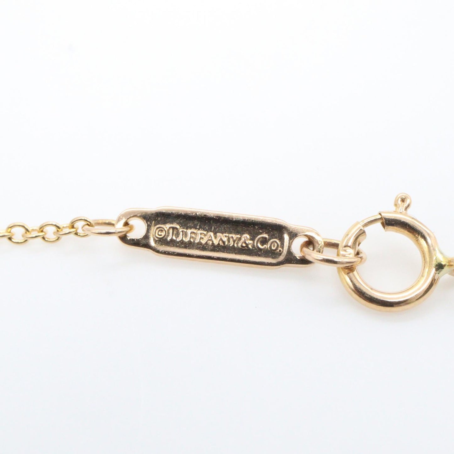 Tスマイルスモール ダイヤ ネックレス ネックレス K18PG ダイヤモンド ピンクゴールド クリア ティファニー アクセサリー TIFFANY & Co.