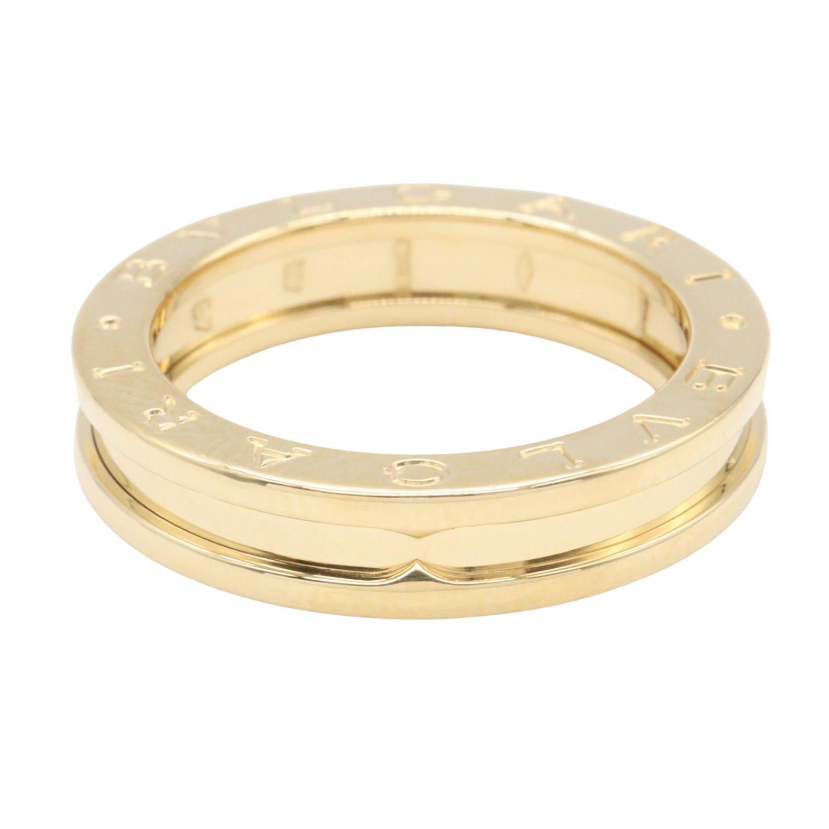 B-zero1 ビーゼロワン リング 1バンド リング 指輪 K18YG イエローゴールド ブルガリ アクセサリー BVLGARI