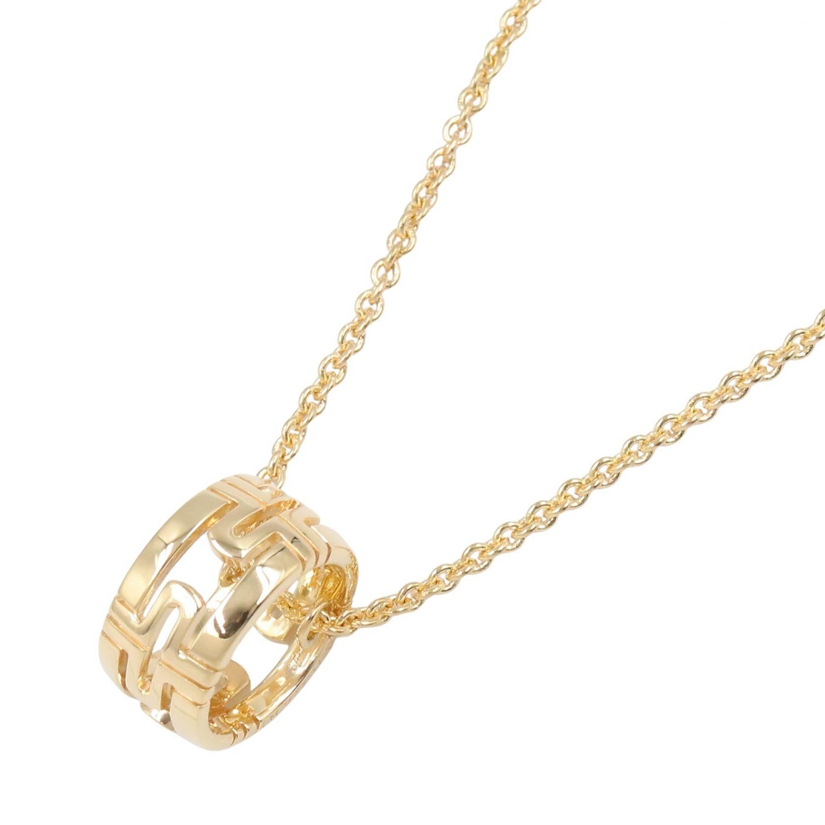 パレンテシ ネックレス ネックレス K18YG イエローゴールド ブルガリ アクセサリー BVLGARI