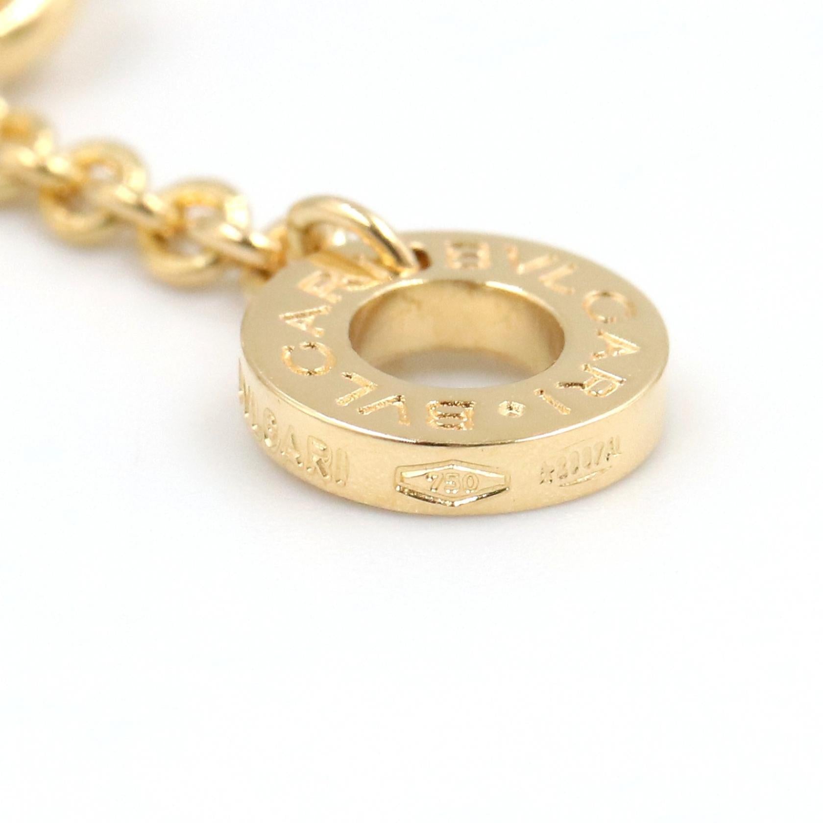 パレンテシ ネックレス ネックレス K18YG イエローゴールド ブルガリ アクセサリー BVLGARI