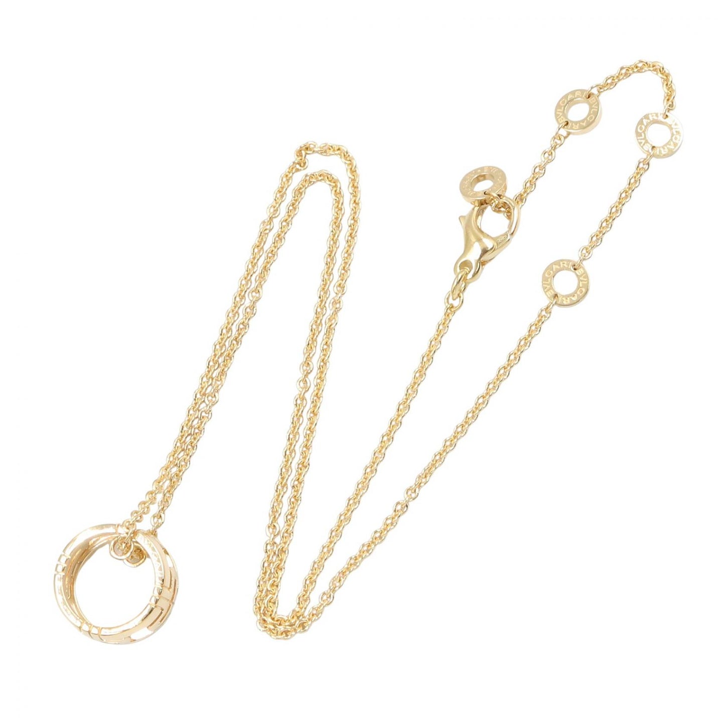 パレンテシ ネックレス ネックレス K18YG イエローゴールド ブルガリ アクセサリー BVLGARI