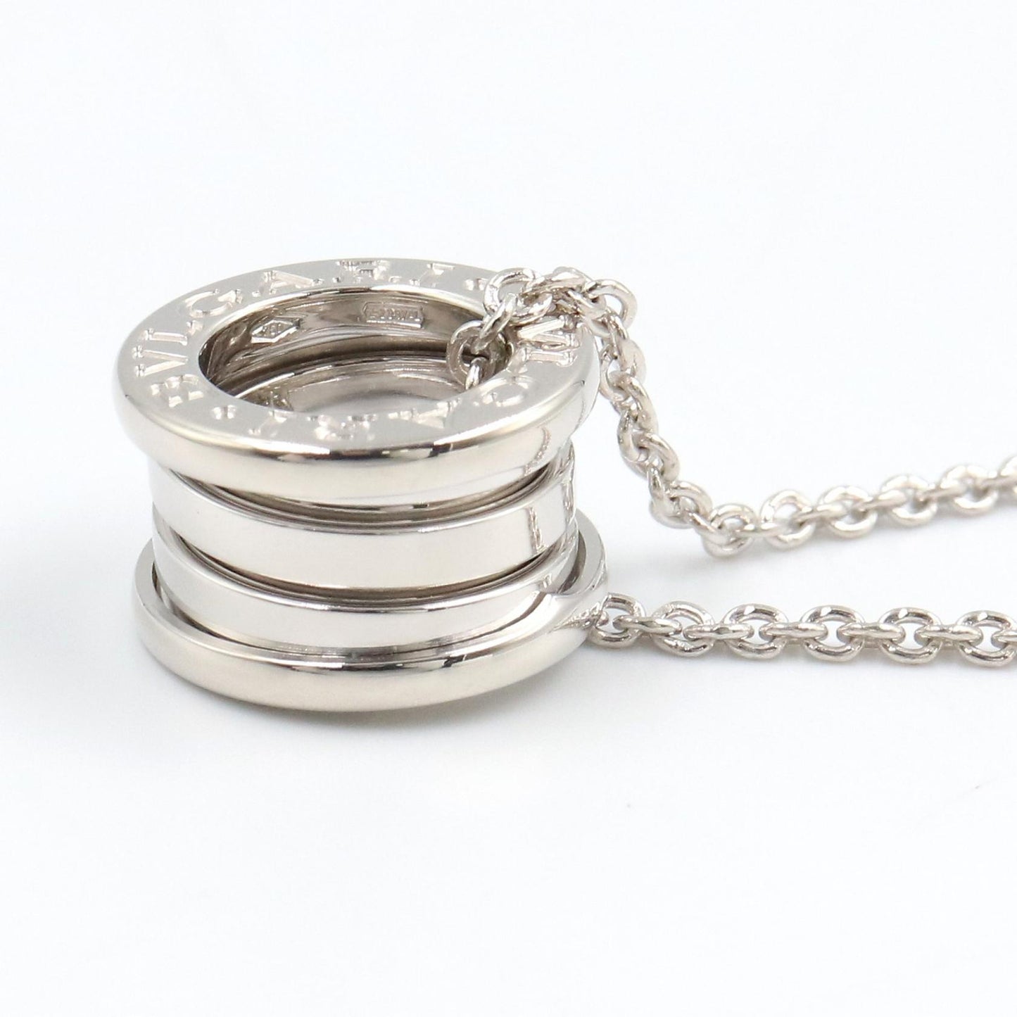 B-zero1 ビーゼロワン ネックレス ネックレス K18WG ホワイトゴールド ブルガリ アクセサリー BVLGARI