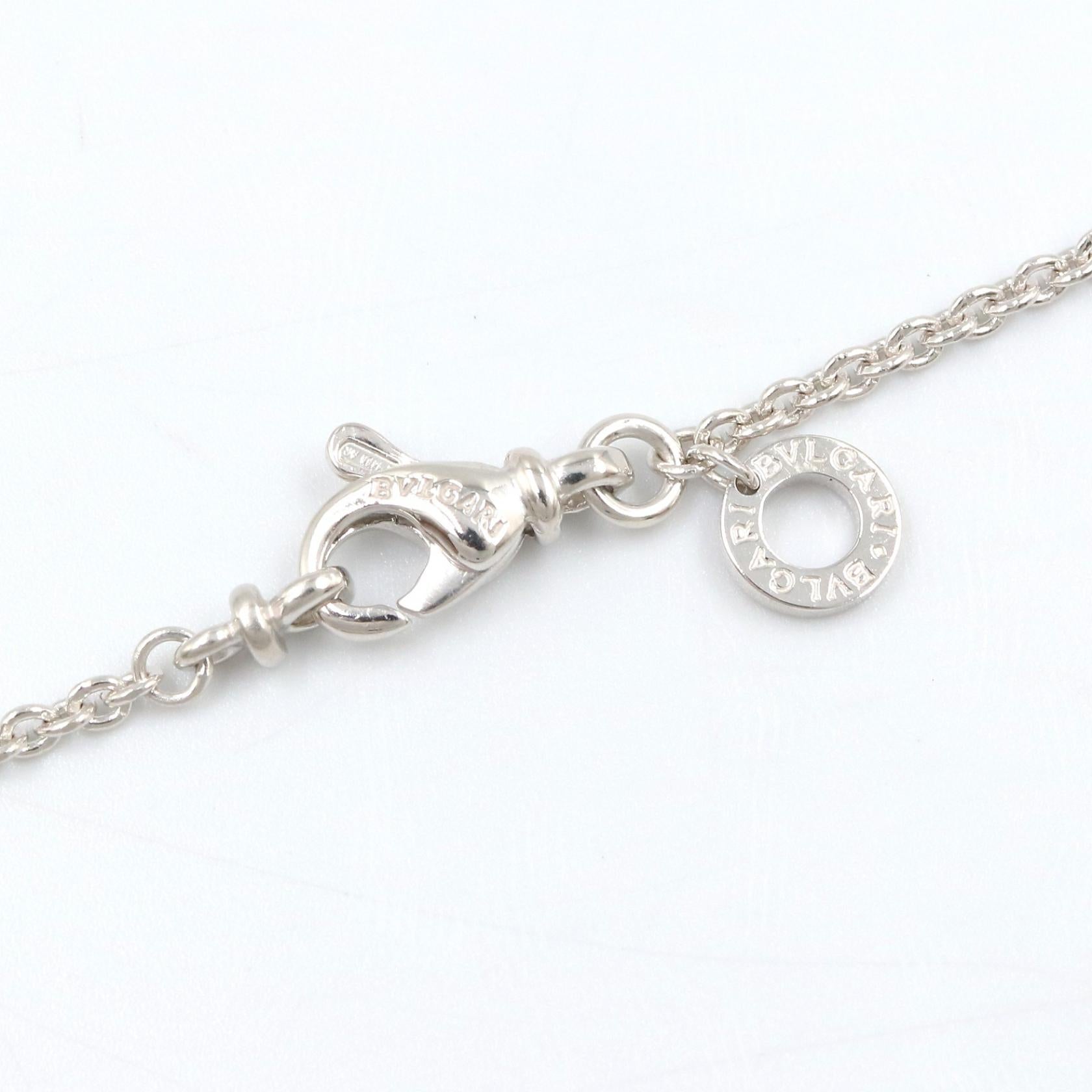 B-zero1 ビーゼロワン ネックレス ネックレス K18WG ホワイトゴールド ブルガリ アクセサリー BVLGARI