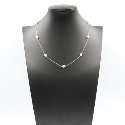 パール ネックレス ネックレス K18YG パール イエローゴールド ホワイト ティファニー アクセサリー TIFFANY & Co.