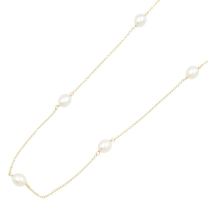 パール ネックレス ネックレス K18YG パール イエローゴールド ホワイト ティファニー アクセサリー TIFFANY & Co.