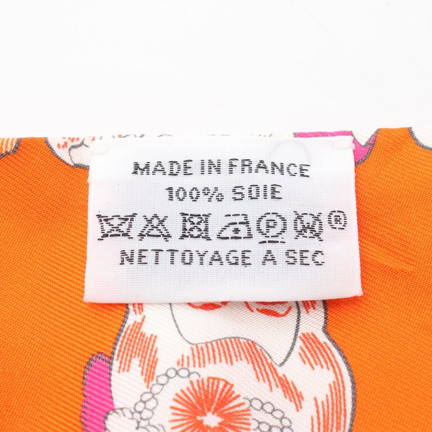 ツイリー DRESS CODE リボン スカーフ シルク オレンジ ピンクパープル エルメス 財布・小物 HERMES