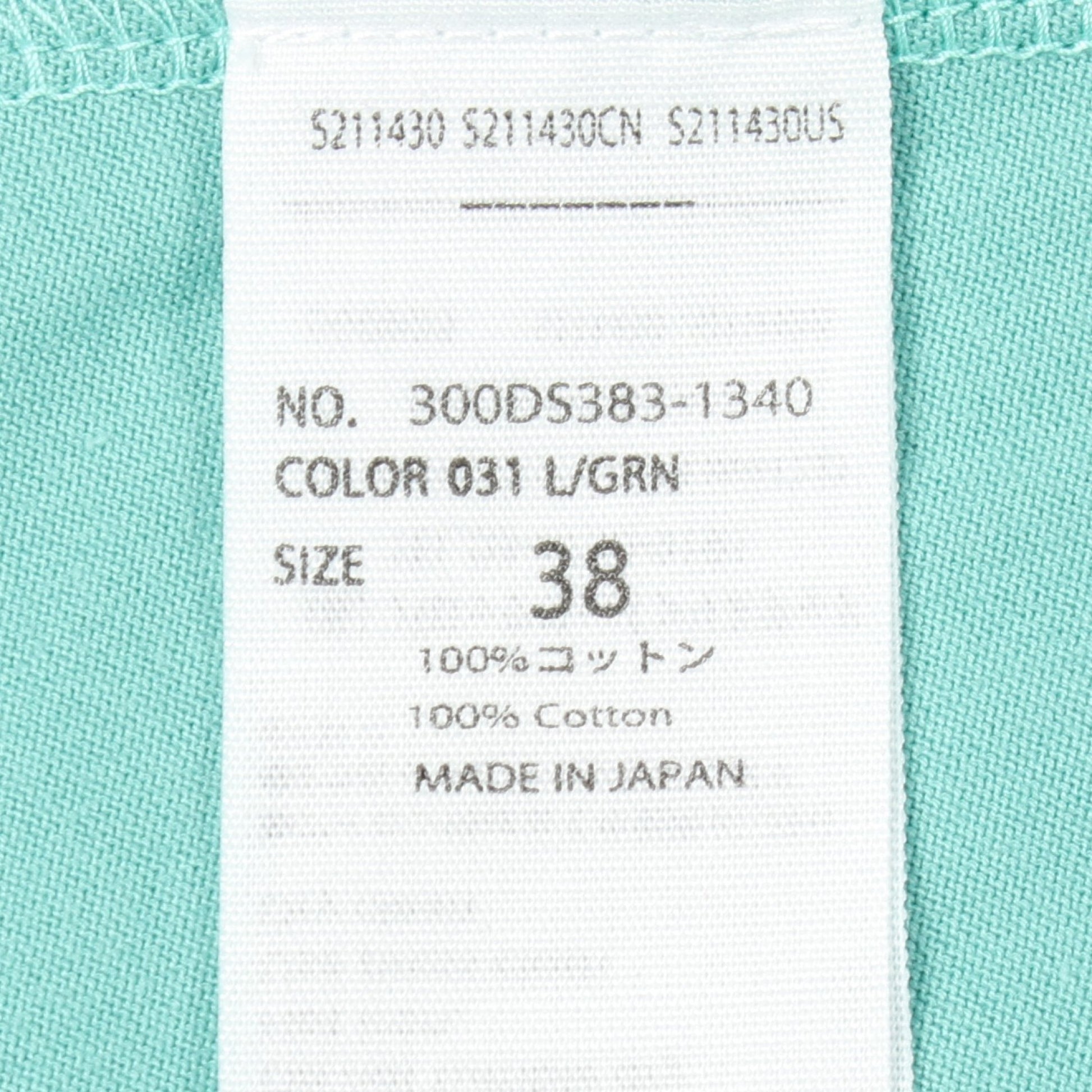 ノースリーブアシンメトリー ワンピース コットン ターコイズブルー エンフォルド ワンピース ENFOLD