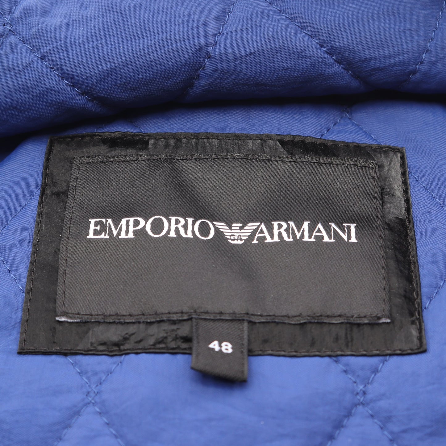 フード付き ジャケット ナイロン ブラック エンポリオアルマーニ アウター EMPORIO ARMANI