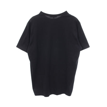 ロゴ クルーネック 半袖Tシャツ コットン ブラック コムデギャルソンオム