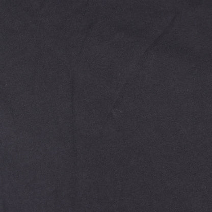 ロゴ クルーネック 半袖Tシャツ コットン ブラック コムデギャルソンオム