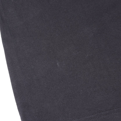 ロゴ クルーネック 半袖Tシャツ コットン ブラック コムデギャルソンオム
