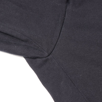 ロゴ クルーネック 半袖Tシャツ コットン ブラック コムデギャルソンオム