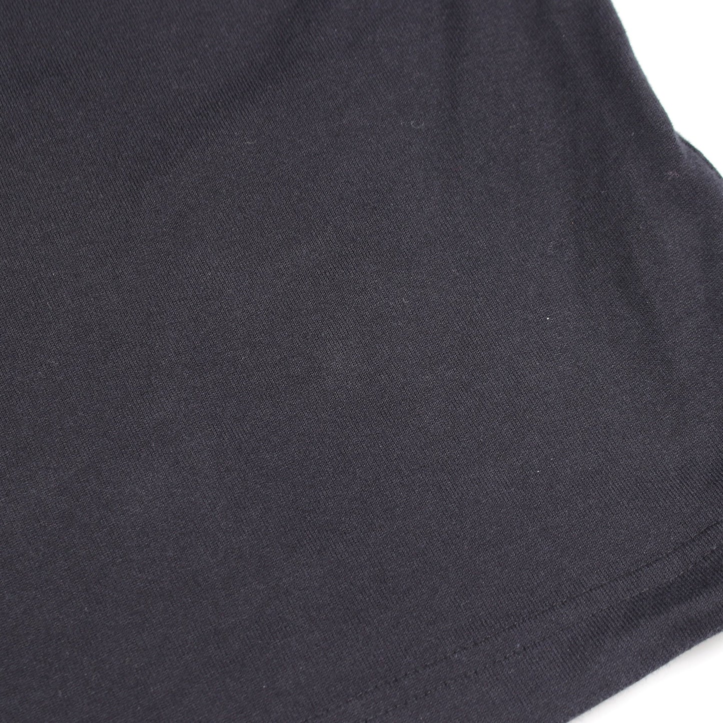 ロゴ クルーネック 半袖Tシャツ コットン ブラック コムデギャルソンオム