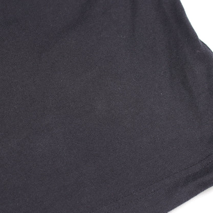 ロゴ クルーネック 半袖Tシャツ コットン ブラック コムデギャルソンオム