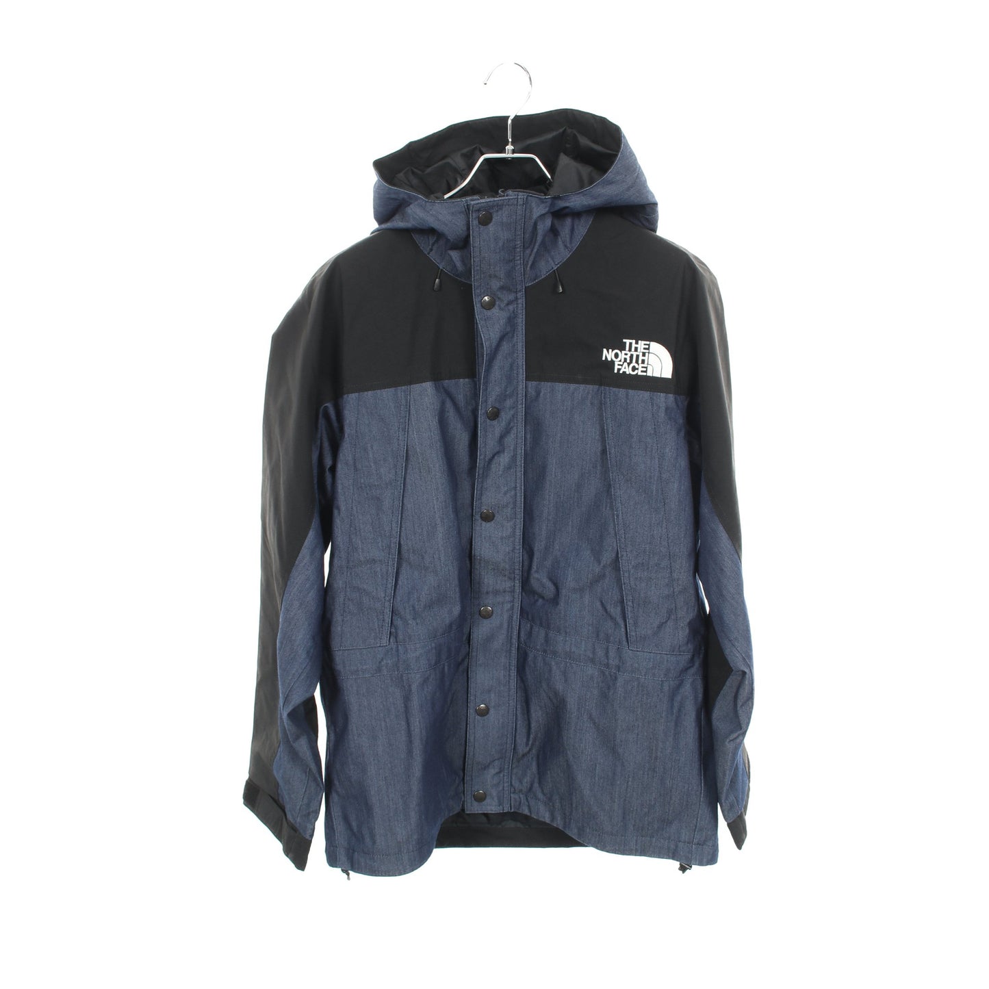 MOUNTAIN LIGHT DENIM JACKET フード付き ジャケット ナイロン インディゴブルー ブラック ザノースフェイス