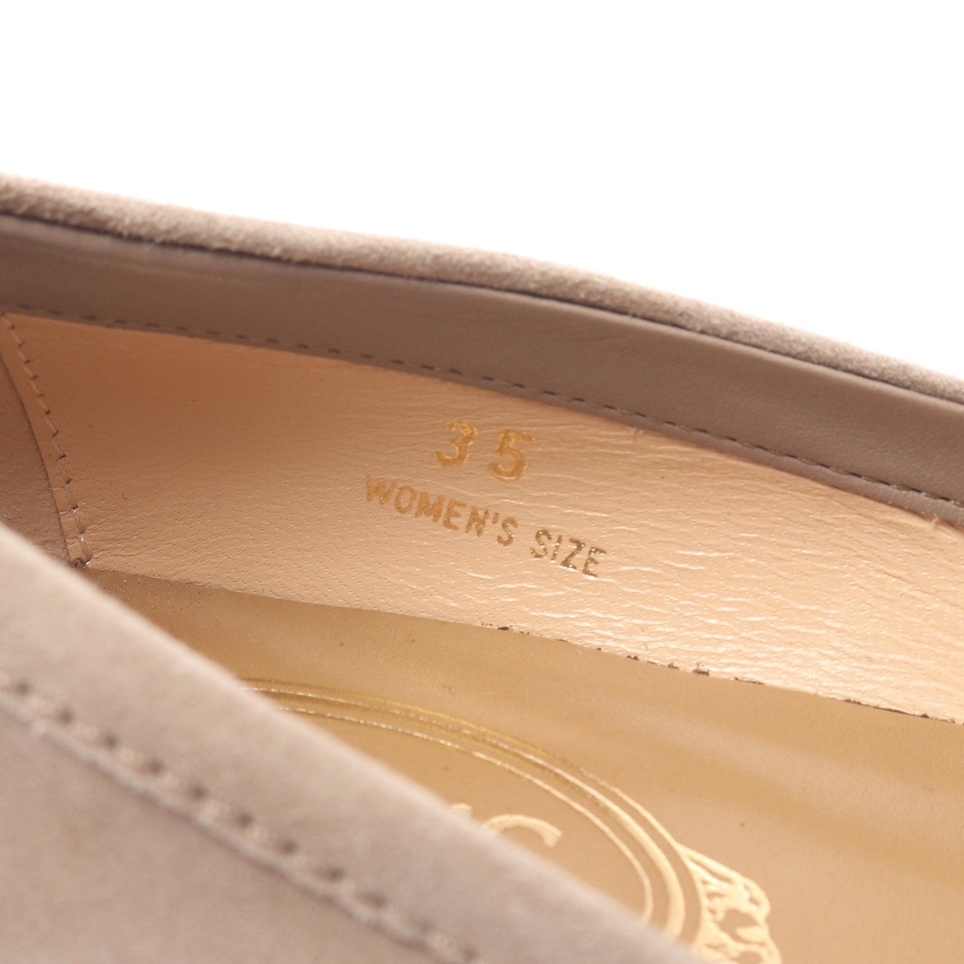 パンプス スエード エナメルレザー ベージュ トッズ シューズ TOD'S