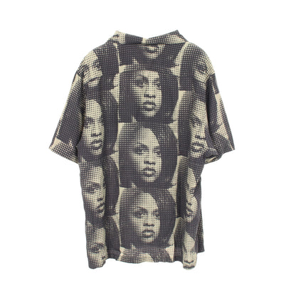 Lil Kim SS Shirt シャツ レーヨン ブラック ベージュ シュプリーム