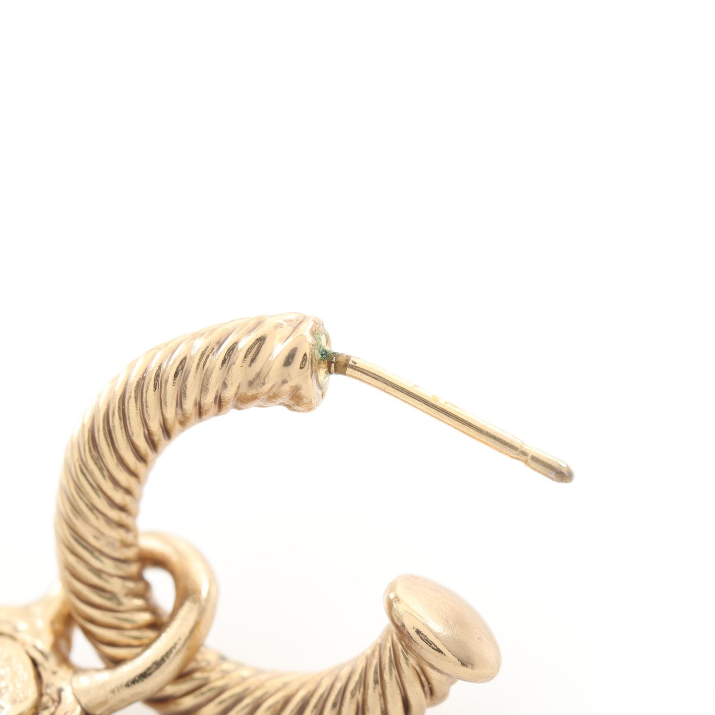 ココマーク フープ ピアス GP ゴールド 03A シャネル アクセサリー CHANEL