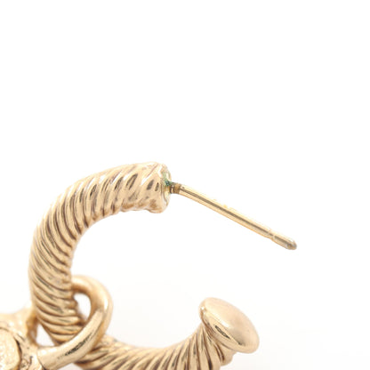 ココマーク フープ ピアス GP ゴールド 03A シャネル アクセサリー CHANEL