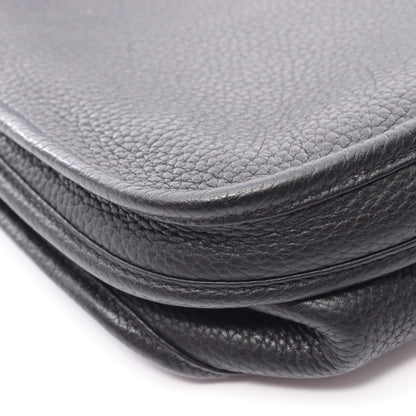 エヴリン 3 トロワ GM ショルダーバッグ トリヨンクレマンス ブラック シルバー金具 □N刻印 エルメス バッグ HERMES
