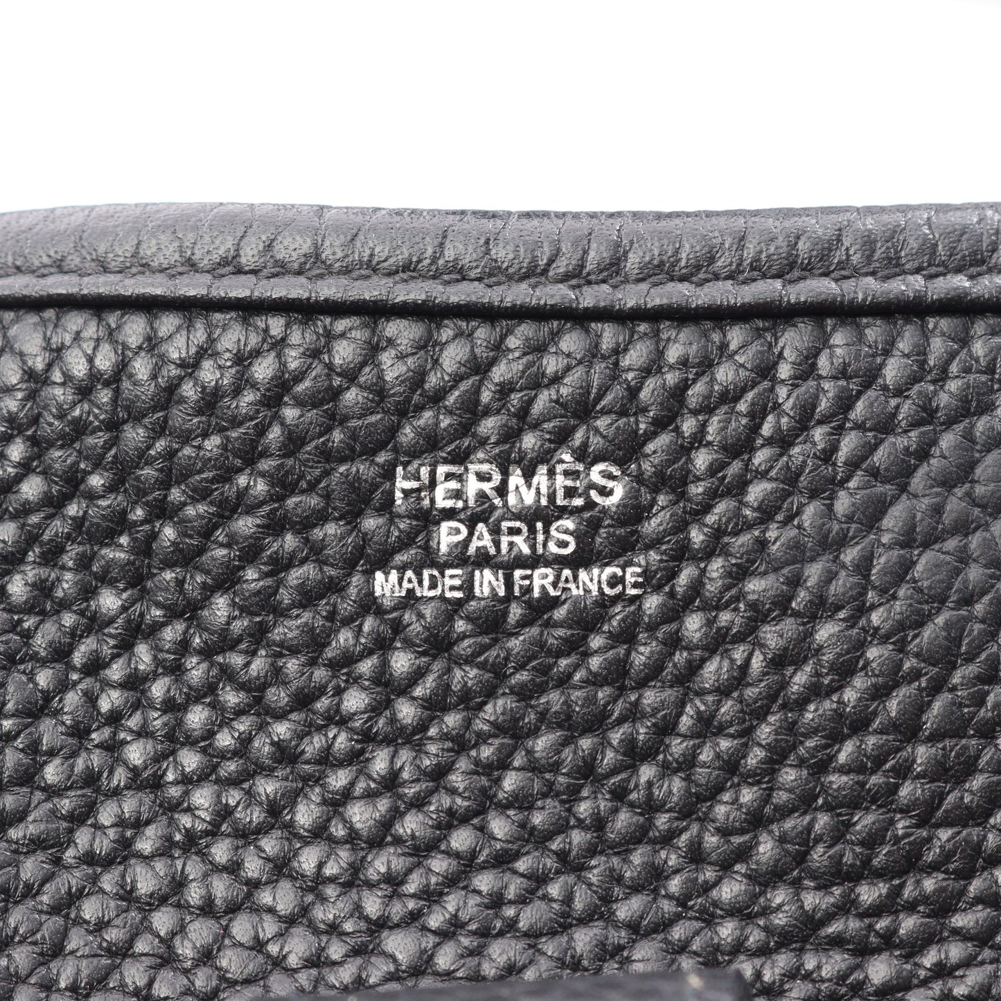 エヴリン 3 トロワ GM ショルダーバッグ トリヨンクレマンス ブラック シルバー金具 □N刻印 エルメス バッグ HERMES